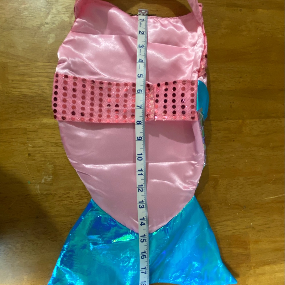 Pink‎ and Blue Mermaid Costume for Pets - Picture 3 of 4